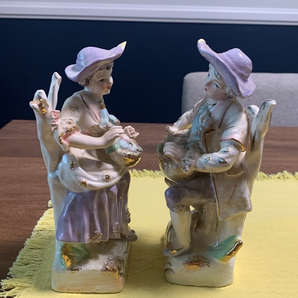 Pair of Vintage Ucagco Statues - Picture 5 of 10